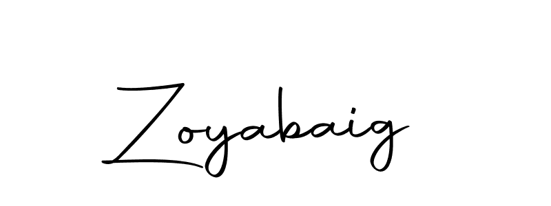 if you are searching for the best signature style for your name Zoyabaig. so please give up your signature search. here we have designed multiple signature styles  using Autography-DOLnW. Zoyabaig signature style 10 images and pictures png