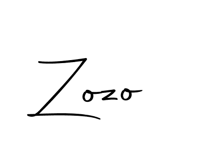 You should practise on your own different ways (Autography-DOLnW) to write your name (Zozo) in signature. don't let someone else do it for you. Zozo signature style 10 images and pictures png