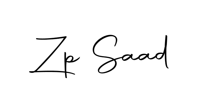 The best way (Autography-DOLnW) to make a short signature is to pick only two or three words in your name. The name Zp Saad include a total of six letters. For converting this name. Zp Saad signature style 10 images and pictures png