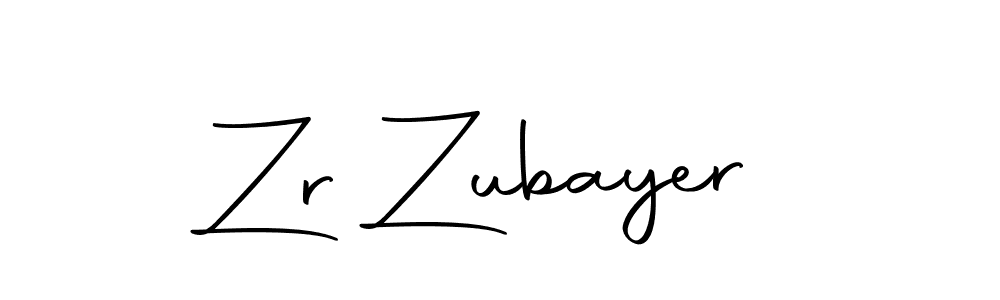 How to make Zr Zubayer signature? Autography-DOLnW is a professional autograph style. Create handwritten signature for Zr Zubayer name. Zr Zubayer signature style 10 images and pictures png