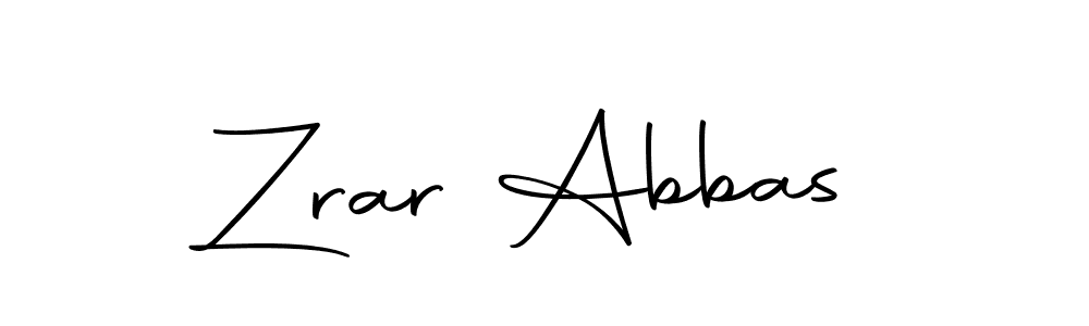 The best way (Autography-DOLnW) to make a short signature is to pick only two or three words in your name. The name Zrar Abbas include a total of six letters. For converting this name. Zrar Abbas signature style 10 images and pictures png