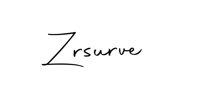Make a beautiful signature design for name Zrsurve. With this signature (Autography-DOLnW) style, you can create a handwritten signature for free. Zrsurve signature style 10 images and pictures png