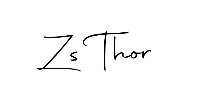 Similarly Autography-DOLnW is the best handwritten signature design. Signature creator online .You can use it as an online autograph creator for name Zs Thor. Zs Thor signature style 10 images and pictures png