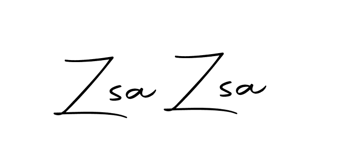 Make a beautiful signature design for name Zsa Zsa. With this signature (Autography-DOLnW) style, you can create a handwritten signature for free. Zsa Zsa signature style 10 images and pictures png