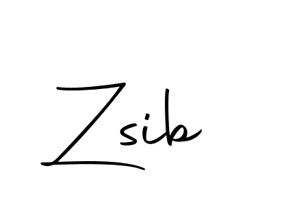 How to make Zsib signature? Autography-DOLnW is a professional autograph style. Create handwritten signature for Zsib name. Zsib signature style 10 images and pictures png