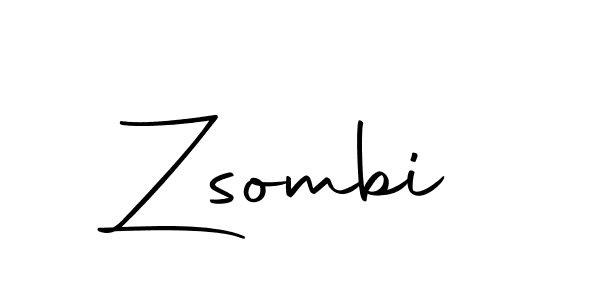 How to make Zsombi name signature. Use Autography-DOLnW style for creating short signs online. This is the latest handwritten sign. Zsombi signature style 10 images and pictures png