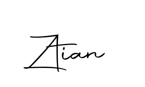Ztian stylish signature style. Best Handwritten Sign (Autography-DOLnW) for my name. Handwritten Signature Collection Ideas for my name Ztian. Ztian signature style 10 images and pictures png