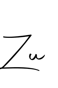 You should practise on your own different ways (Autography-DOLnW) to write your name (Zu) in signature. don't let someone else do it for you. Zu signature style 10 images and pictures png