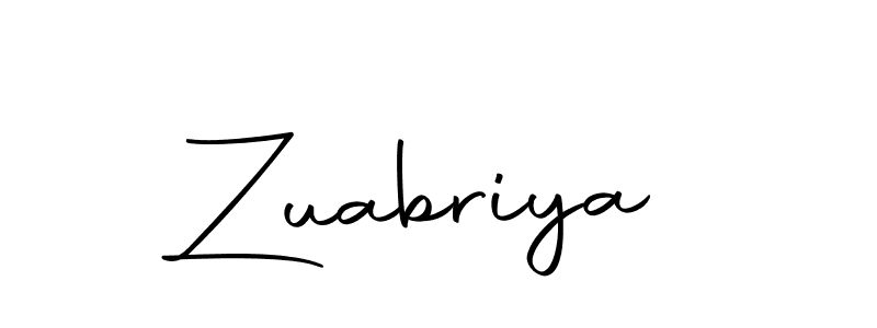 How to make Zuabriya signature? Autography-DOLnW is a professional autograph style. Create handwritten signature for Zuabriya name. Zuabriya signature style 10 images and pictures png