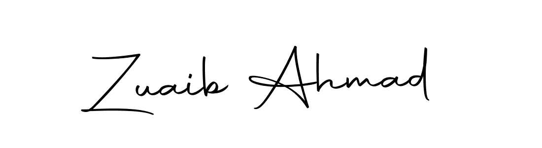 How to make Zuaib Ahmad signature? Autography-DOLnW is a professional autograph style. Create handwritten signature for Zuaib Ahmad name. Zuaib Ahmad signature style 10 images and pictures png