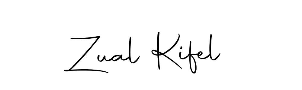 You can use this online signature creator to create a handwritten signature for the name Zual Kifel. This is the best online autograph maker. Zual Kifel signature style 10 images and pictures png