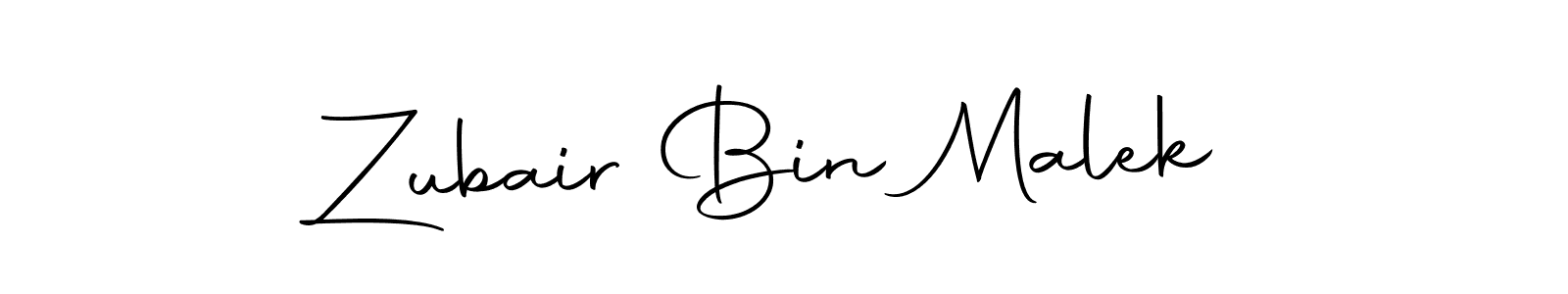 Design your own signature with our free online signature maker. With this signature software, you can create a handwritten (Autography-DOLnW) signature for name Zubair Bin Malek. Zubair Bin Malek signature style 10 images and pictures png