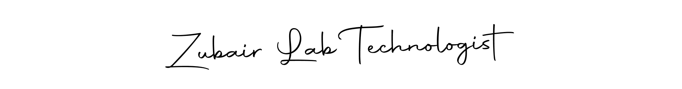 You should practise on your own different ways (Autography-DOLnW) to write your name (Zubair Lab Technologist) in signature. don't let someone else do it for you. Zubair Lab Technologist signature style 10 images and pictures png