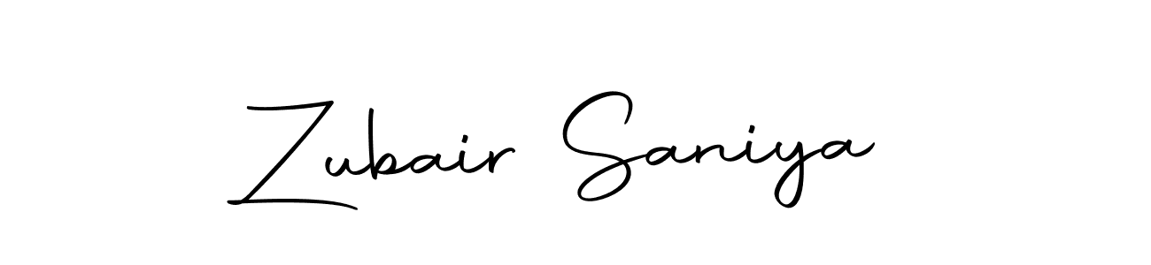 Make a short Zubair Saniya signature style. Manage your documents anywhere anytime using Autography-DOLnW. Create and add eSignatures, submit forms, share and send files easily. Zubair Saniya signature style 10 images and pictures png