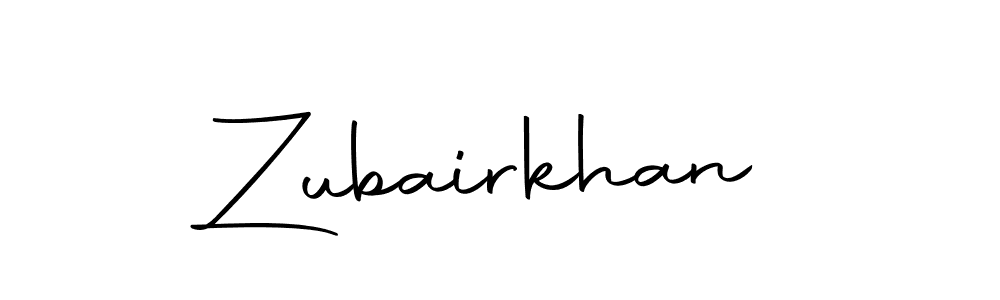 You should practise on your own different ways (Autography-DOLnW) to write your name (Zubairkhan) in signature. don't let someone else do it for you. Zubairkhan signature style 10 images and pictures png