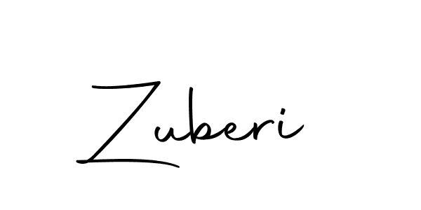 Make a beautiful signature design for name Zuberi. With this signature (Autography-DOLnW) style, you can create a handwritten signature for free. Zuberi signature style 10 images and pictures png