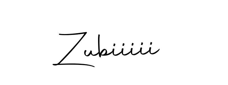 Make a beautiful signature design for name Zubiiiii. With this signature (Autography-DOLnW) style, you can create a handwritten signature for free. Zubiiiii signature style 10 images and pictures png