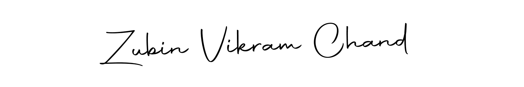 Make a short Zubin Vikram Chand signature style. Manage your documents anywhere anytime using Autography-DOLnW. Create and add eSignatures, submit forms, share and send files easily. Zubin Vikram Chand signature style 10 images and pictures png