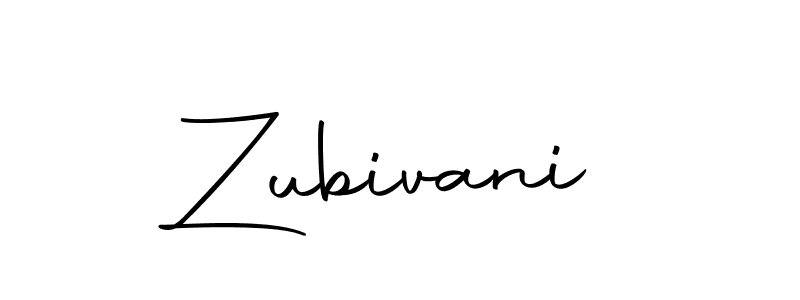Make a beautiful signature design for name Zubivani. With this signature (Autography-DOLnW) style, you can create a handwritten signature for free. Zubivani signature style 10 images and pictures png