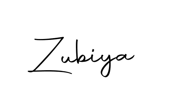 Make a beautiful signature design for name Zubiya. With this signature (Autography-DOLnW) style, you can create a handwritten signature for free. Zubiya signature style 10 images and pictures png