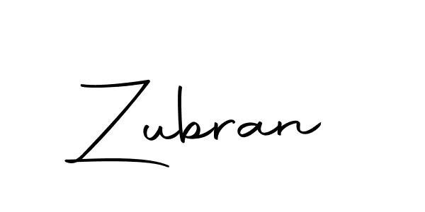How to make Zubran signature? Autography-DOLnW is a professional autograph style. Create handwritten signature for Zubran name. Zubran signature style 10 images and pictures png