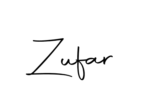 Design your own signature with our free online signature maker. With this signature software, you can create a handwritten (Autography-DOLnW) signature for name Zufar. Zufar signature style 10 images and pictures png