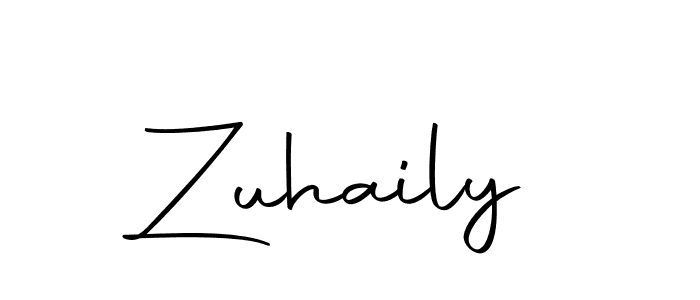 You should practise on your own different ways (Autography-DOLnW) to write your name (Zuhaily) in signature. don't let someone else do it for you. Zuhaily signature style 10 images and pictures png