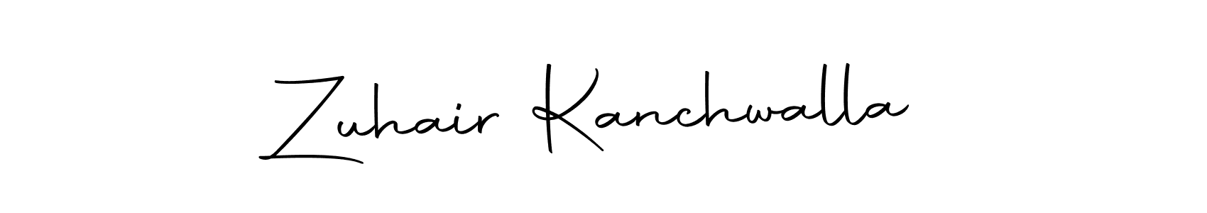 How to make Zuhair Kanchwalla signature? Autography-DOLnW is a professional autograph style. Create handwritten signature for Zuhair Kanchwalla name. Zuhair Kanchwalla signature style 10 images and pictures png