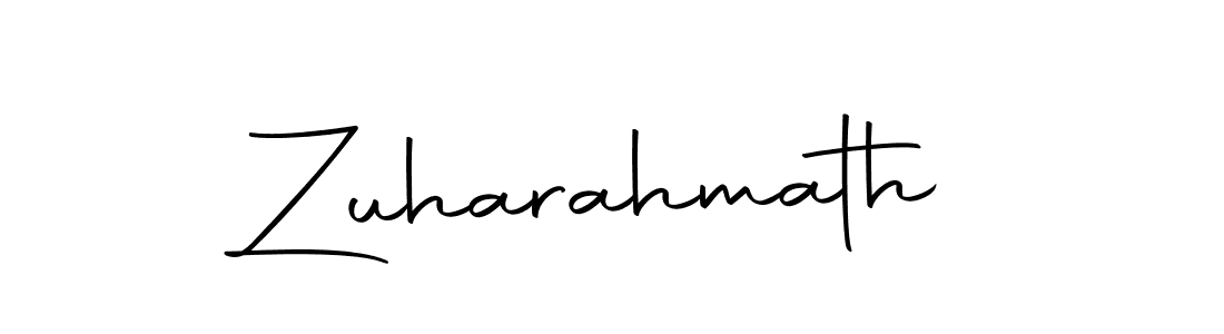 Make a beautiful signature design for name Zuharahmath. Use this online signature maker to create a handwritten signature for free. Zuharahmath signature style 10 images and pictures png