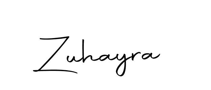 You should practise on your own different ways (Autography-DOLnW) to write your name (Zuhayra) in signature. don't let someone else do it for you. Zuhayra signature style 10 images and pictures png