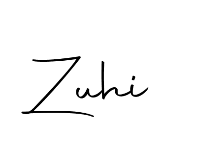 How to make Zuhi signature? Autography-DOLnW is a professional autograph style. Create handwritten signature for Zuhi name. Zuhi signature style 10 images and pictures png