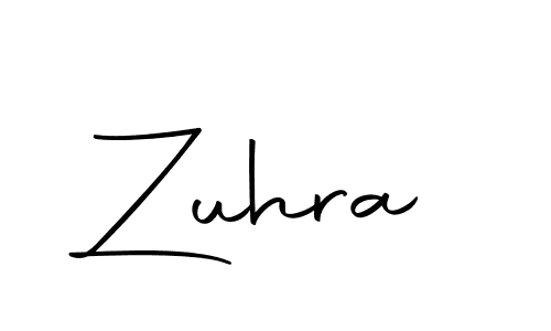 How to make Zuhra name signature. Use Autography-DOLnW style for creating short signs online. This is the latest handwritten sign. Zuhra signature style 10 images and pictures png