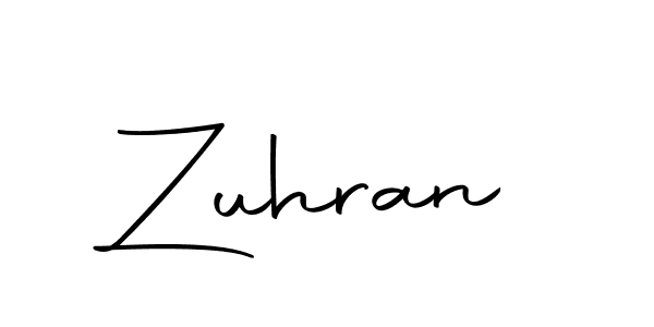 How to make Zuhran name signature. Use Autography-DOLnW style for creating short signs online. This is the latest handwritten sign. Zuhran signature style 10 images and pictures png