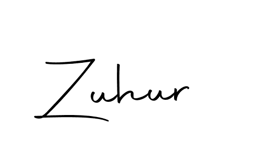 Make a beautiful signature design for name Zuhur. With this signature (Autography-DOLnW) style, you can create a handwritten signature for free. Zuhur signature style 10 images and pictures png