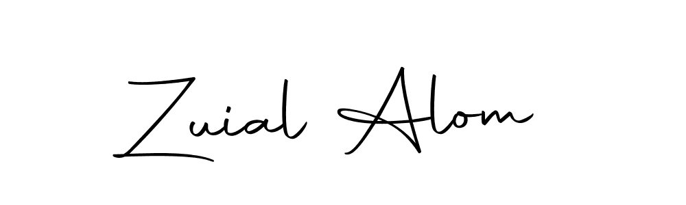 How to make Zuial Alom signature? Autography-DOLnW is a professional autograph style. Create handwritten signature for Zuial Alom name. Zuial Alom signature style 10 images and pictures png