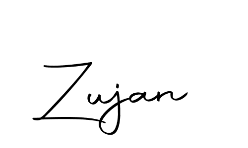 Design your own signature with our free online signature maker. With this signature software, you can create a handwritten (Autography-DOLnW) signature for name Zujan. Zujan signature style 10 images and pictures png