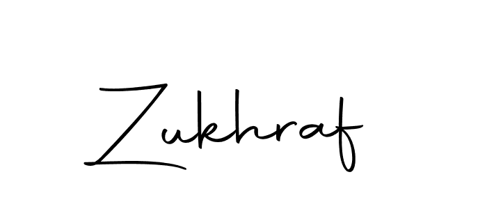 Use a signature maker to create a handwritten signature online. With this signature software, you can design (Autography-DOLnW) your own signature for name Zukhraf. Zukhraf signature style 10 images and pictures png