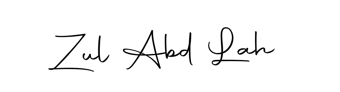 Also we have Zul Abd Lah name is the best signature style. Create professional handwritten signature collection using Autography-DOLnW autograph style. Zul Abd Lah signature style 10 images and pictures png