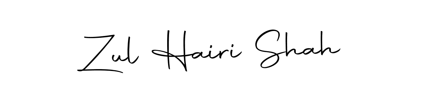 Design your own signature with our free online signature maker. With this signature software, you can create a handwritten (Autography-DOLnW) signature for name Zul Hairi Shah. Zul Hairi Shah signature style 10 images and pictures png