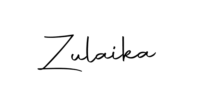 You should practise on your own different ways (Autography-DOLnW) to write your name (Zulaika) in signature. don't let someone else do it for you. Zulaika signature style 10 images and pictures png