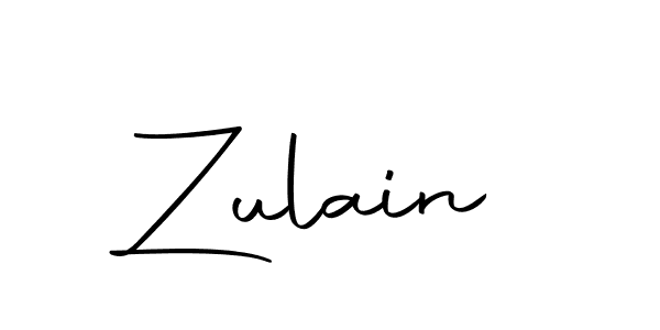 Zulain stylish signature style. Best Handwritten Sign (Autography-DOLnW) for my name. Handwritten Signature Collection Ideas for my name Zulain. Zulain signature style 10 images and pictures png