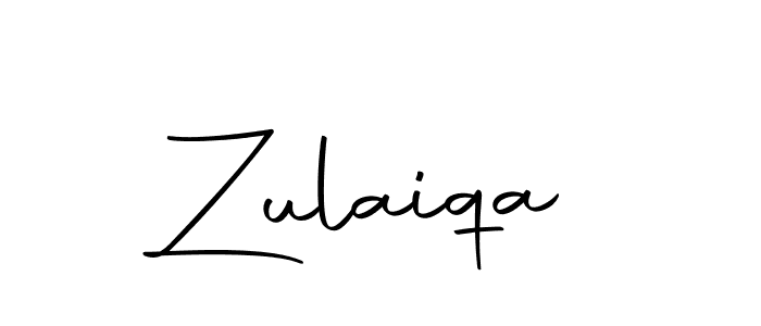 How to make Zulaiqa name signature. Use Autography-DOLnW style for creating short signs online. This is the latest handwritten sign. Zulaiqa signature style 10 images and pictures png