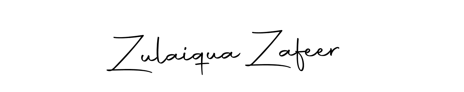 Here are the top 10 professional signature styles for the name Zulaiqua Zafeer. These are the best autograph styles you can use for your name. Zulaiqua Zafeer signature style 10 images and pictures png