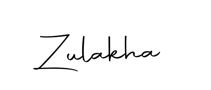 Make a beautiful signature design for name Zulakha. With this signature (Autography-DOLnW) style, you can create a handwritten signature for free. Zulakha signature style 10 images and pictures png