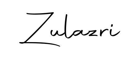 A modern signature idea for name Zulazri using Autography-DOLnW font. Clean strokes and elegant curves make it stand out instantly. Zulazri signature style 10 images and pictures png