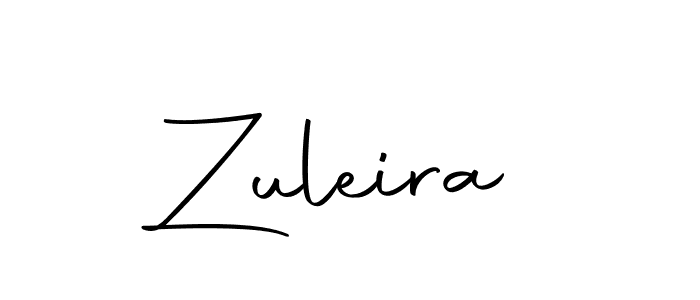 Make a beautiful signature design for name Zuleira. With this signature (Autography-DOLnW) style, you can create a handwritten signature for free. Zuleira signature style 10 images and pictures png