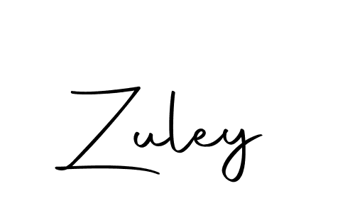 Zuley stylish signature style. Best Handwritten Sign (Autography-DOLnW) for my name. Handwritten Signature Collection Ideas for my name Zuley. Zuley signature style 10 images and pictures png