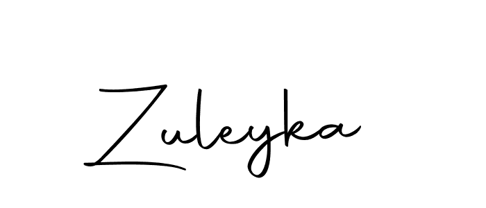 if you are searching for the best signature style for your name Zuleyka. so please give up your signature search. here we have designed multiple signature styles  using Autography-DOLnW. Zuleyka signature style 10 images and pictures png