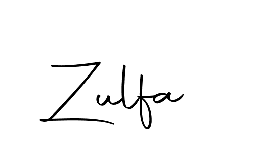 if you are searching for the best signature style for your name Zulfa. so please give up your signature search. here we have designed multiple signature styles  using Autography-DOLnW. Zulfa signature style 10 images and pictures png