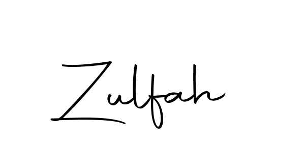 How to make Zulfah name signature. Use Autography-DOLnW style for creating short signs online. This is the latest handwritten sign. Zulfah signature style 10 images and pictures png